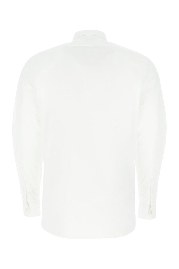 Saint Laurent Slim Fit Long-sleeved Shirt - Men - Piano Luigi