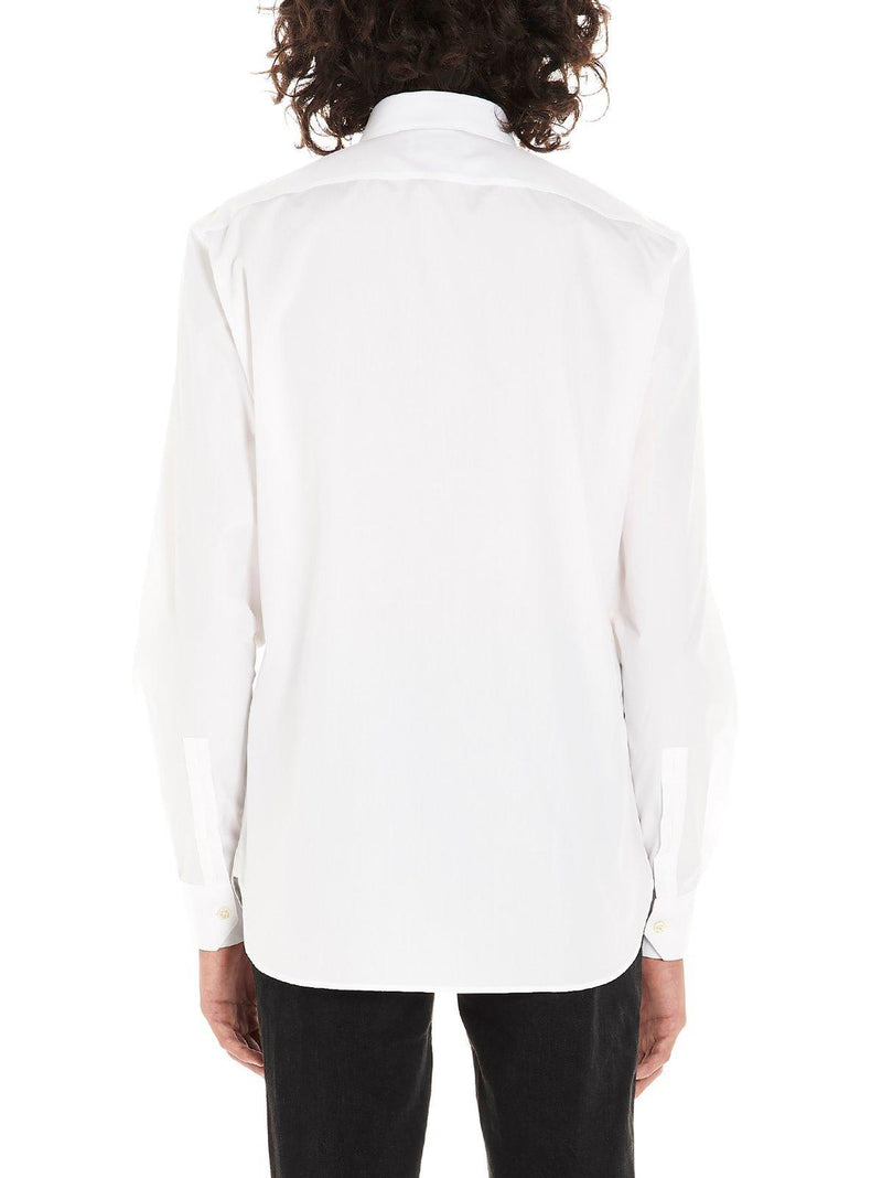 Saint Laurent Slim Fit Long-sleeved Shirt - Men - Piano Luigi