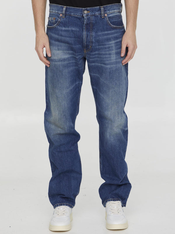 Saint Laurent Straight Denim Jeans - Men - Piano Luigi