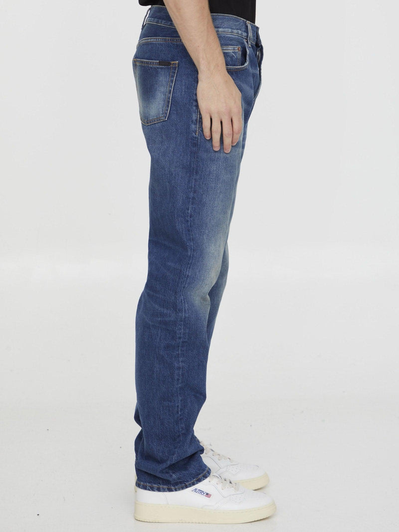 Saint Laurent Straight Denim Jeans - Men - Piano Luigi