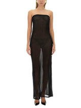 Saint Laurent Strapless Maxi Dress - Women - Piano Luigi