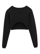 Saint Laurent Sweat Cropped - Women - Piano Luigi