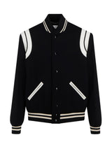 Saint Laurent Teddy College Jacket - Men - Piano Luigi