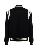 Saint Laurent Teddy College Jacket - Men - Piano Luigi