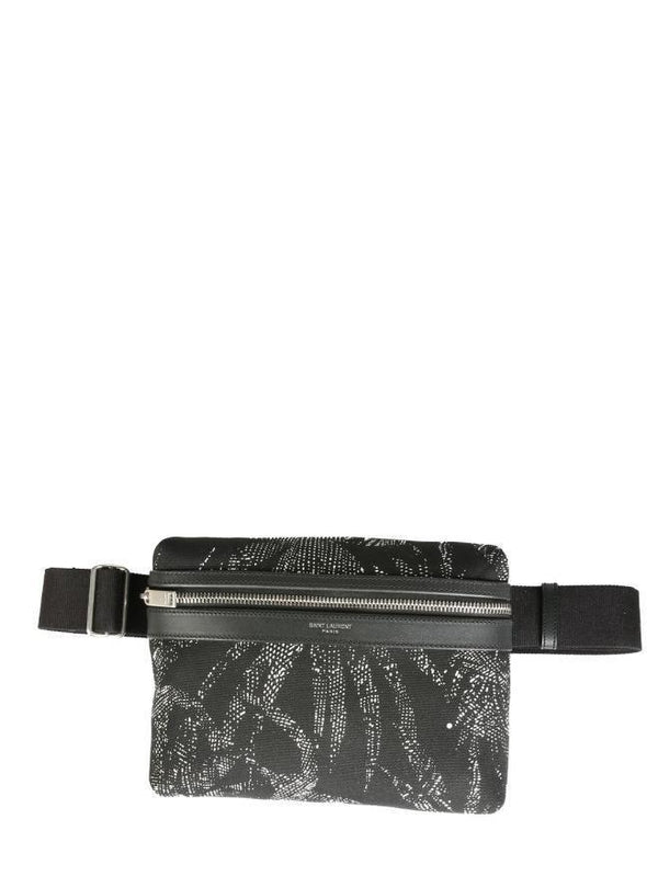 Saint Laurent Tropical Print Belt Bag - Men - Piano Luigi