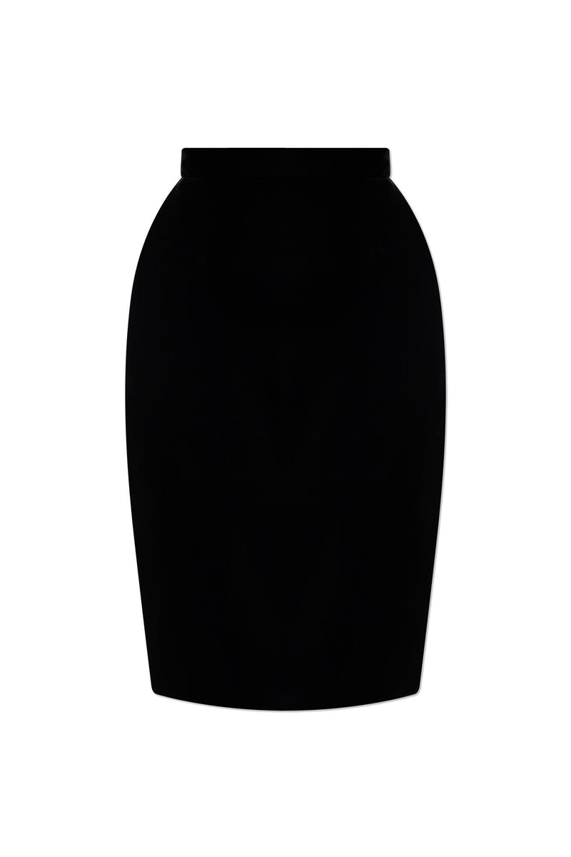 Saint Laurent Velvet Skirt - Women - Piano Luigi