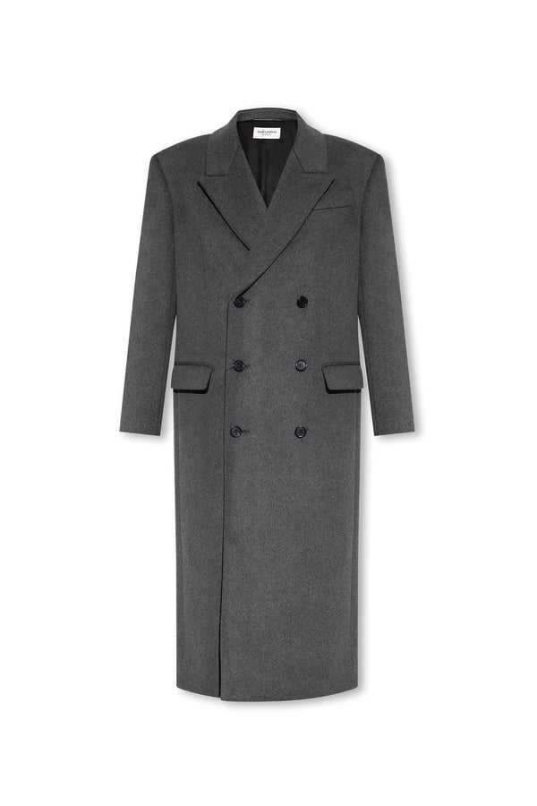 Saint Laurent Wool Coat - Men - Piano Luigi