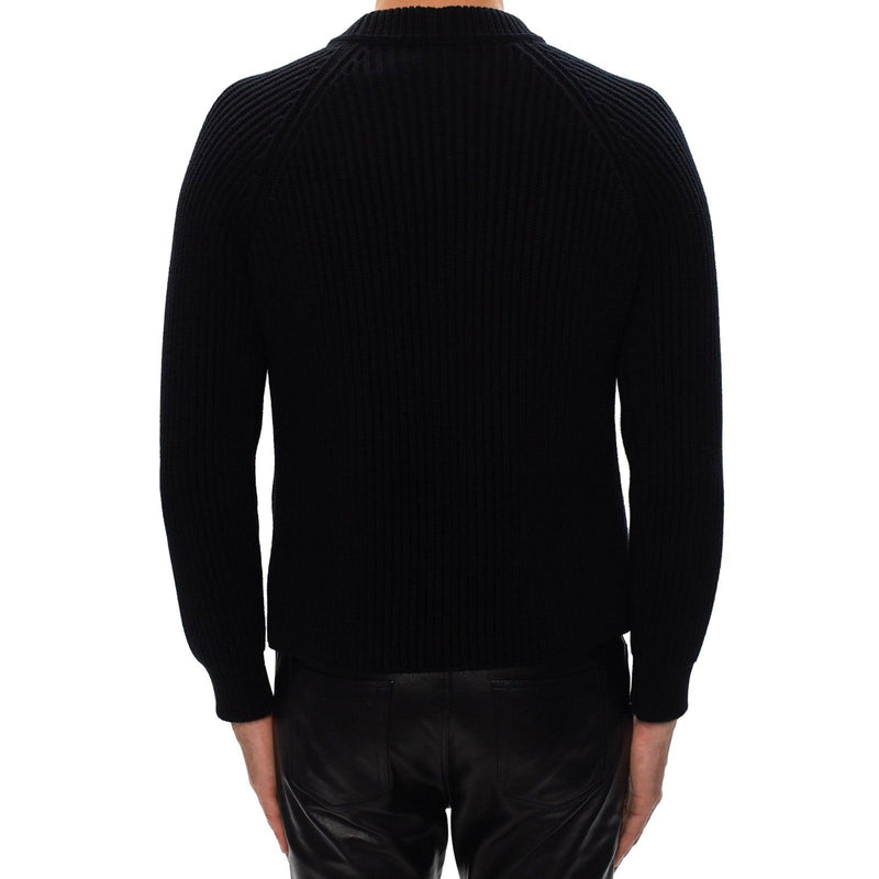 Saint Laurent Wool Rib-knit Sweater - Men - Piano Luigi