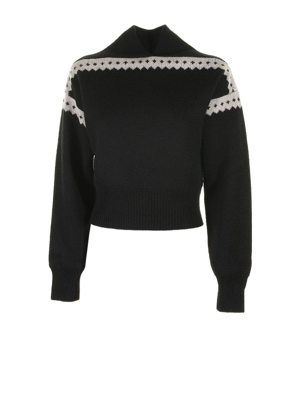 Saint Laurent Wool Turtleneck Sweater - Women - Piano Luigi