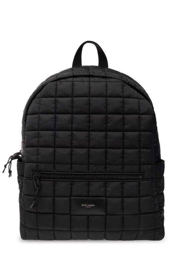 Saint Laurent Zip-around Quilted Backpack - Men - Piano Luigi