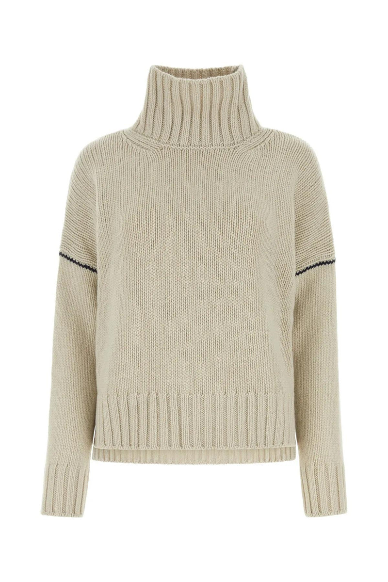 Sand Wool Sweater Woolrich - Women - Piano Luigi