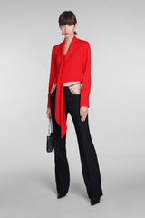 Stella McCartney Blouse In Red Viscose - Women - Piano Luigi