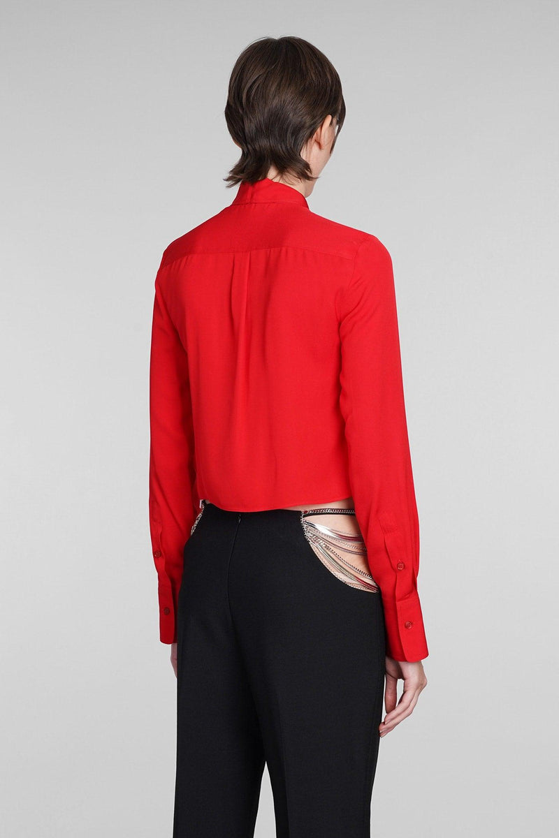 Stella McCartney Blouse In Red Viscose - Women - Piano Luigi