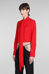 Stella McCartney Blouse In Red Viscose - Women - Piano Luigi