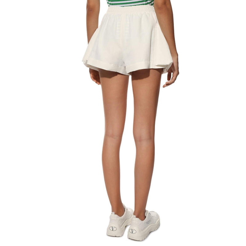 Stella McCartney Cotton And Linen Shorts - Women - Piano Luigi