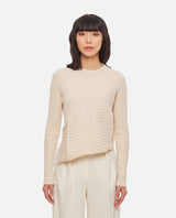 Stella McCartney Eleated Cotton Knitted Jumper - Women - Piano Luigi