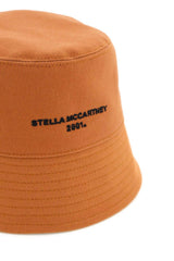 Stella McCartney Logo Embroidered Wide Brim Bucket Hat - Women - Piano Luigi