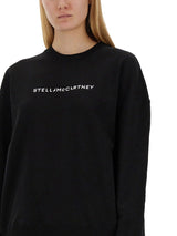 Stella McCartney Logo Printed Crewneck Sweatshirt - Women - Piano Luigi
