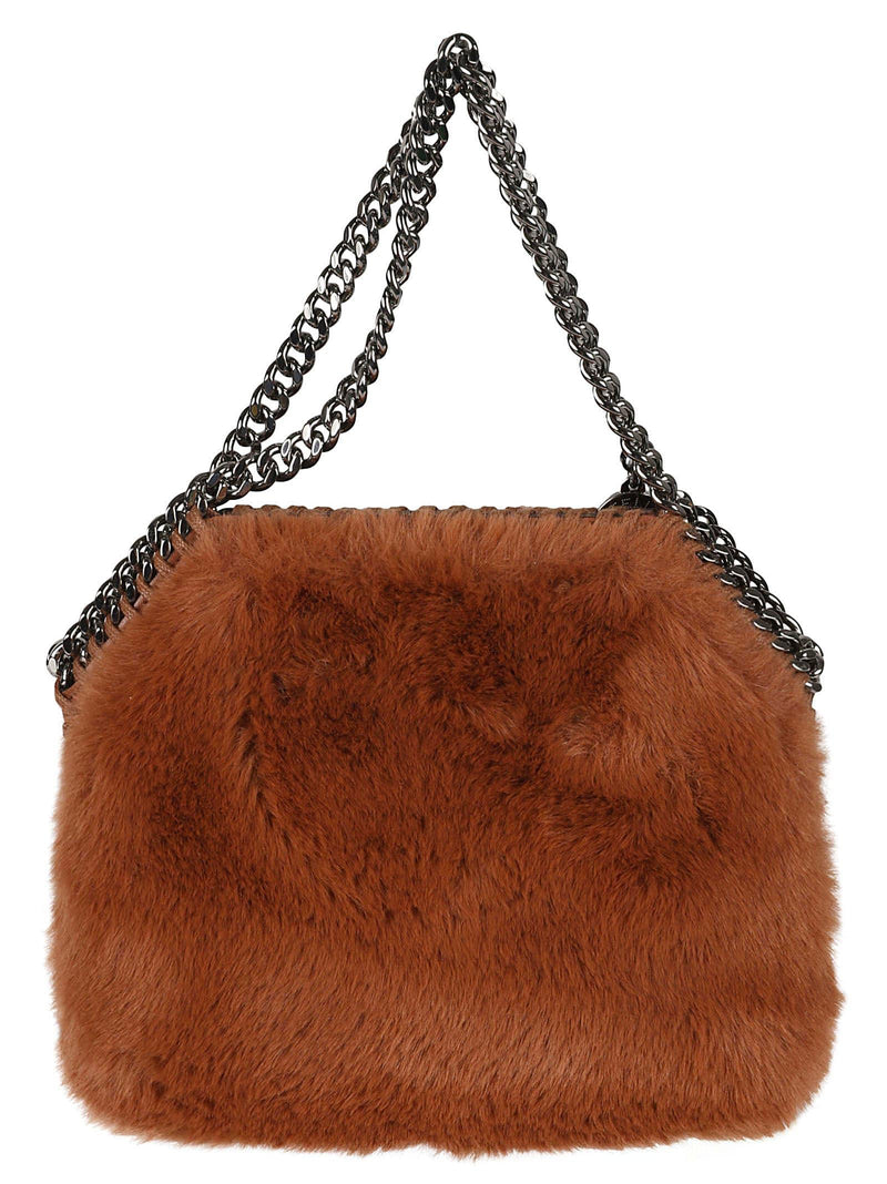 Stella McCartney Mini Fur Shoulder Bag - Women - Piano Luigi