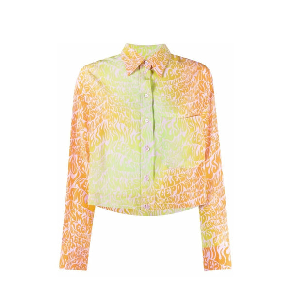 Stella McCartney Printed Silk Shirt - Women - Piano Luigi