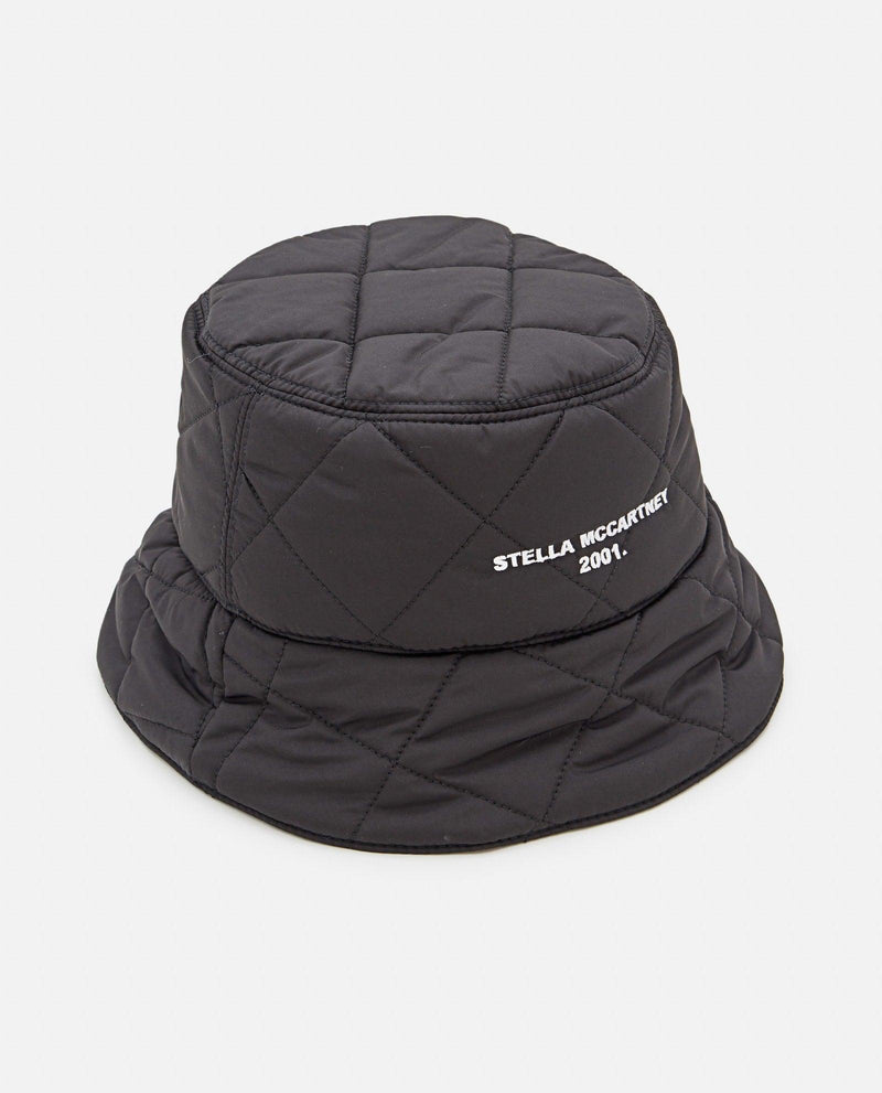 Stella McCartney Quilted Eco Nylon Bucket Hat - Women - Piano Luigi