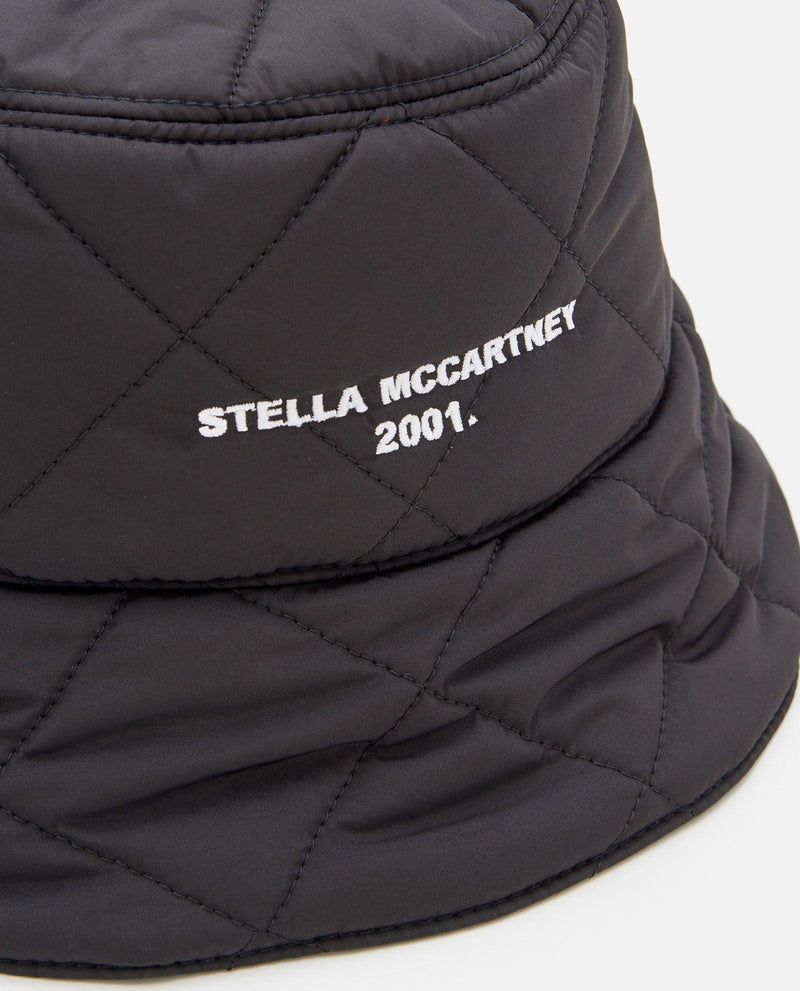 Stella McCartney Quilted Eco Nylon Bucket Hat - Women - Piano Luigi