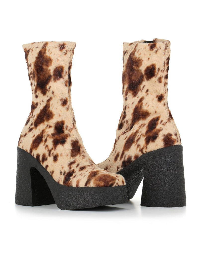 Stella McCartney Skyla Animal-print Boots - Women - Piano Luigi