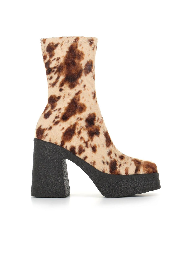 Stella McCartney Skyla Animal-print Boots - Women - Piano Luigi