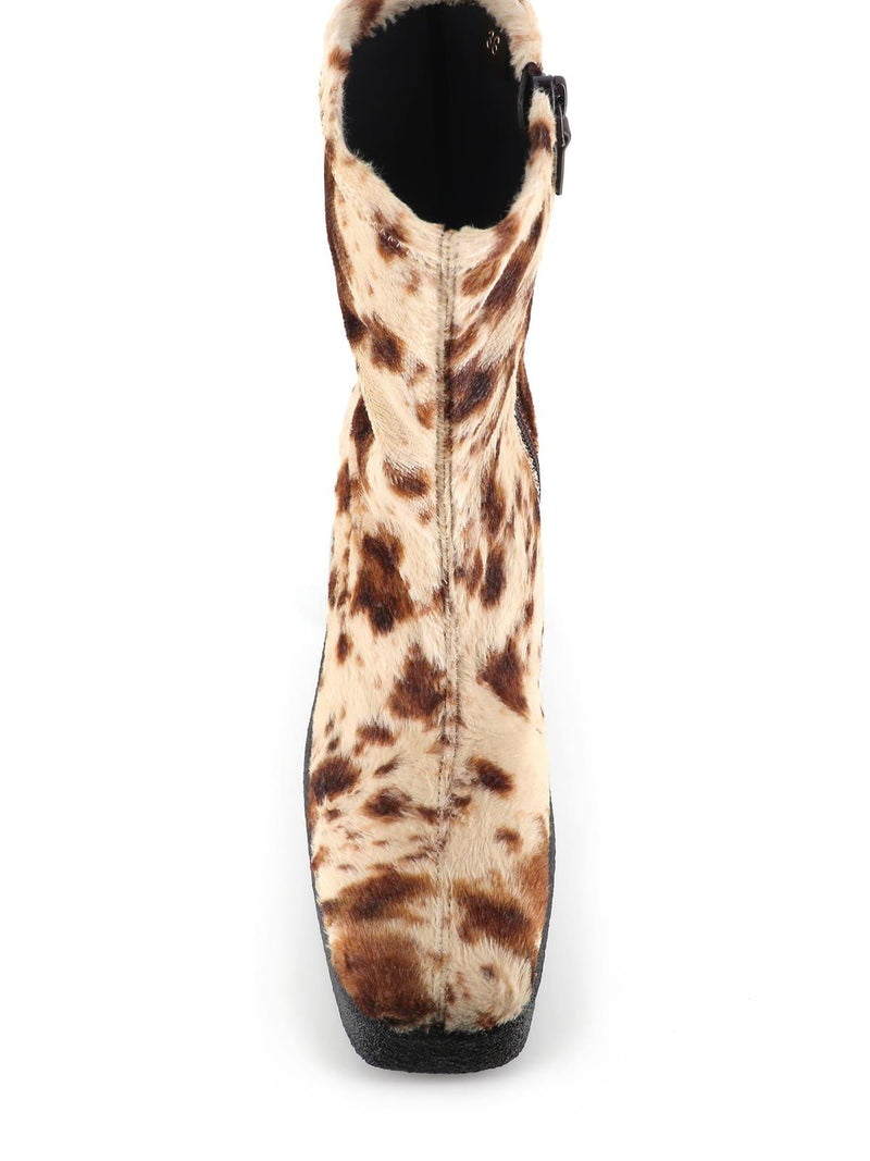 Stella McCartney Skyla Animal-print Boots - Women - Piano Luigi