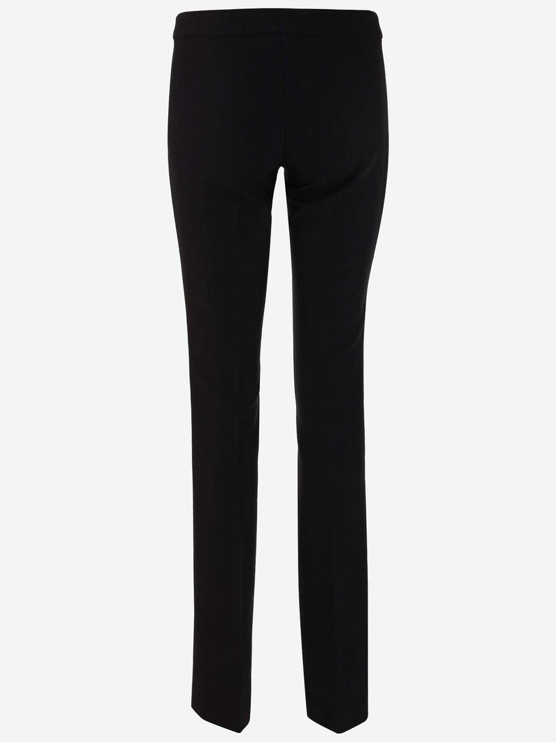 Stella McCartney Wool Zipper Pants - Women - Piano Luigi