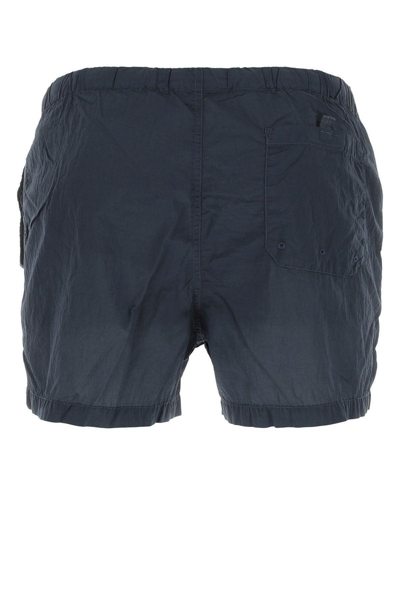 Stone Island Air Force Blue Nylon Swimming Shorts - Men - Piano Luigi