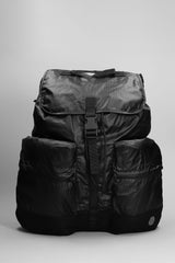 Stone Island Backpack In Black Cotton - Men - Piano Luigi