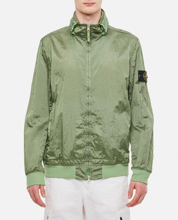 Stone Island Bomber Nylon Metal, Fullzip, Double Lateral Pocket - Men - Piano Luigi