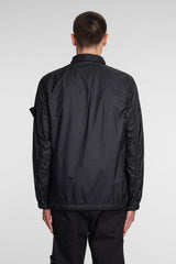 Stone Island Casual Jacket In Black Polyamide - Men - Piano Luigi