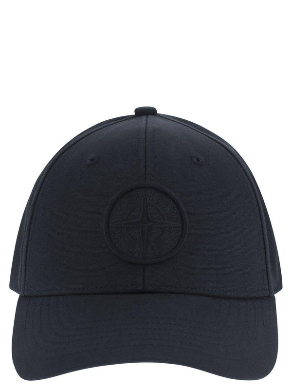 Stone Island Compass Embroidered Baseball Cap - Men - Piano Luigi