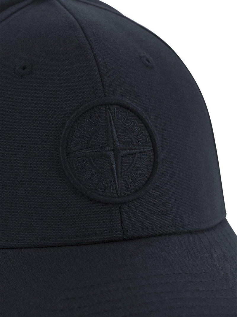 Stone Island Compass Embroidered Baseball Cap - Men - Piano Luigi