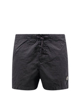 Stone Island Compass Patch Swim Shorts - Men - Piano Luigi