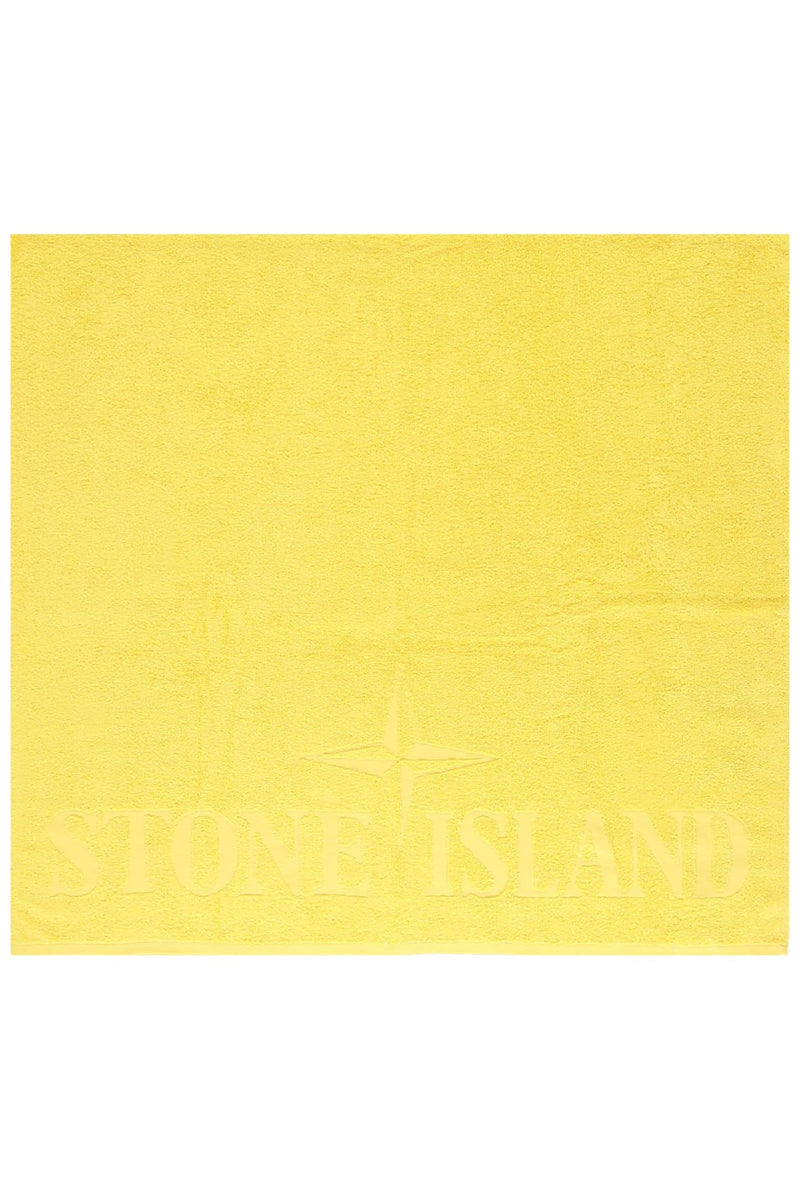 Stone Island Cotton Beach Towel - Men - Piano Luigi