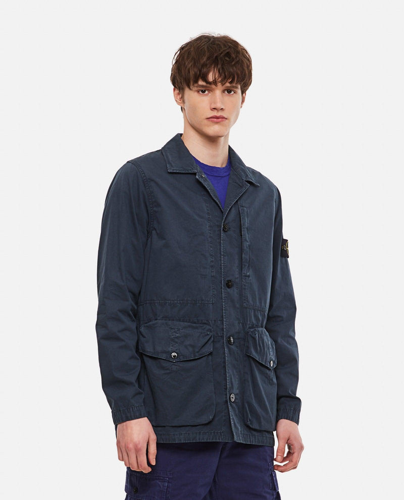 Stone Island Cotton Shirt Jacket - Men - Piano Luigi