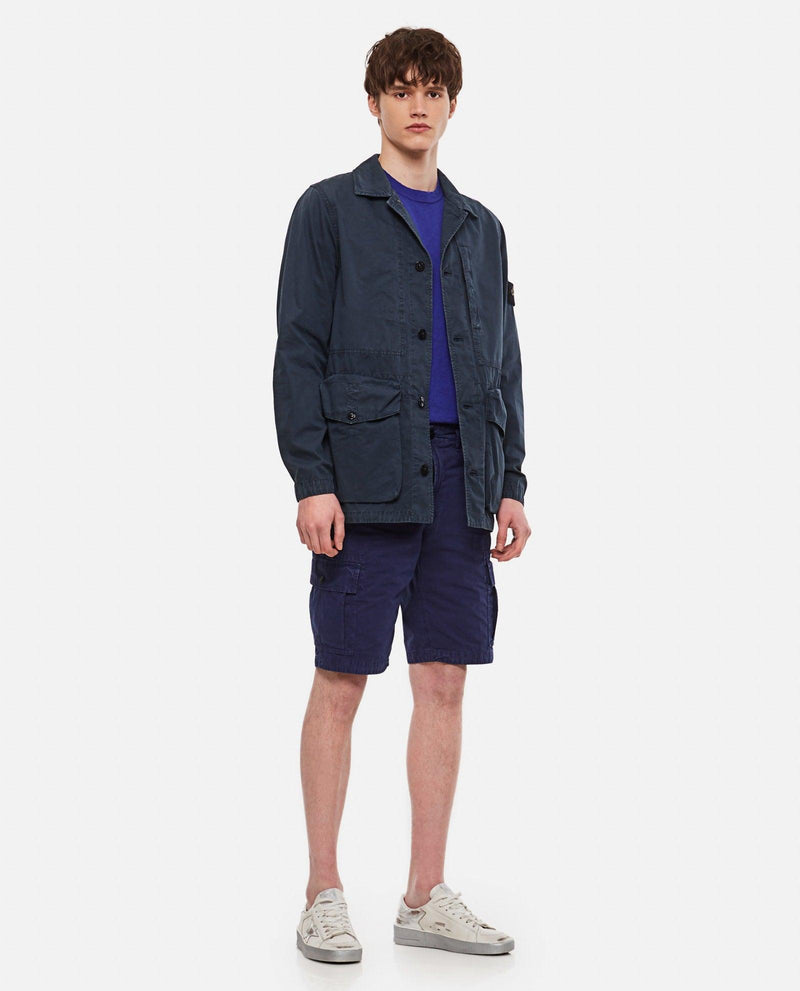 Stone Island Cotton Shirt Jacket - Men - Piano Luigi