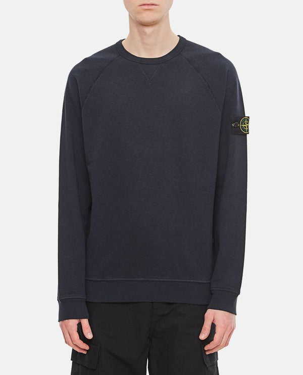 Stone Island Crewneck Sweater Cotton Washed - Men - Piano Luigi