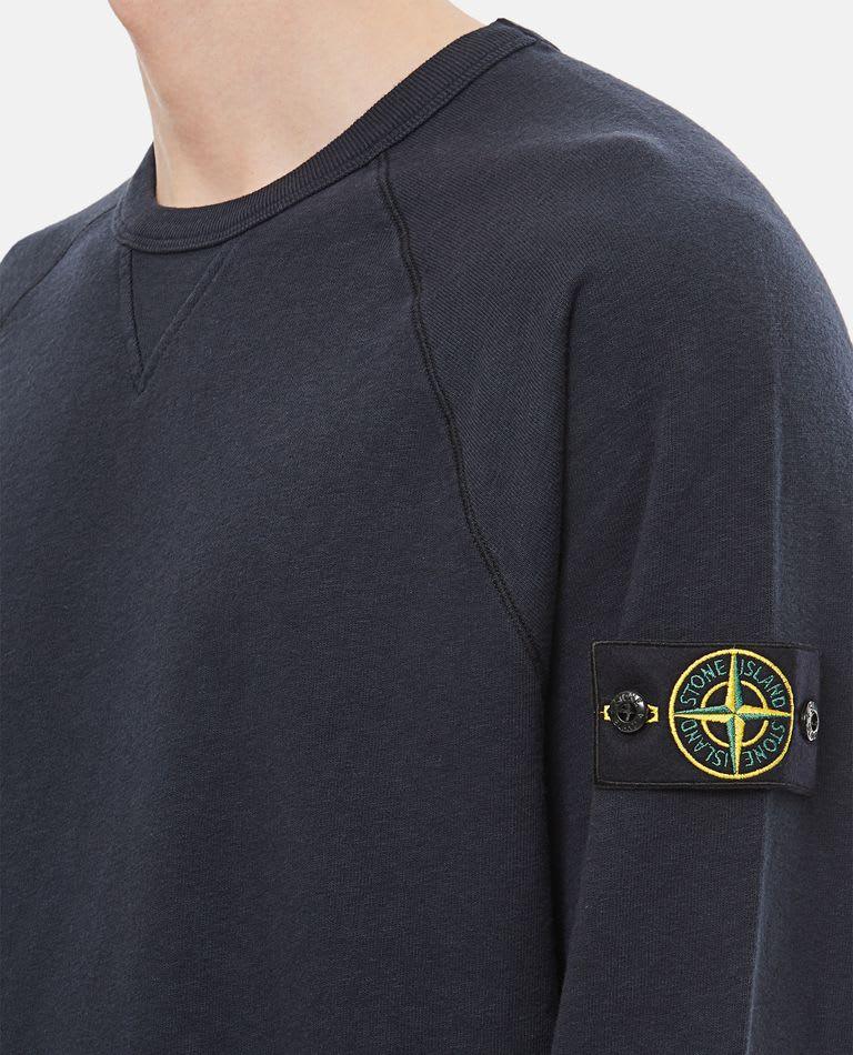 Stone Island Crewneck Sweater Cotton Washed - Men - Piano Luigi