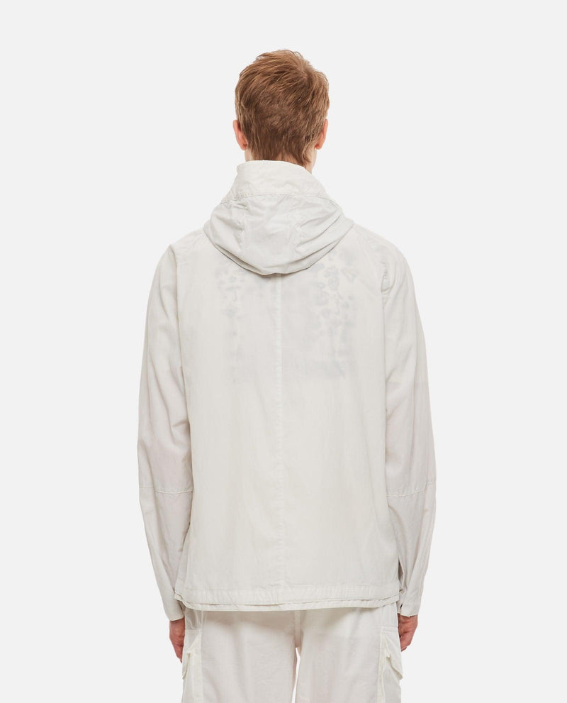 Stone Island Hooded Jacket - Men - Piano Luigi