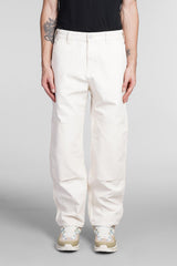 Stone Island Jeans In Beige Cotton - Men - Piano Luigi