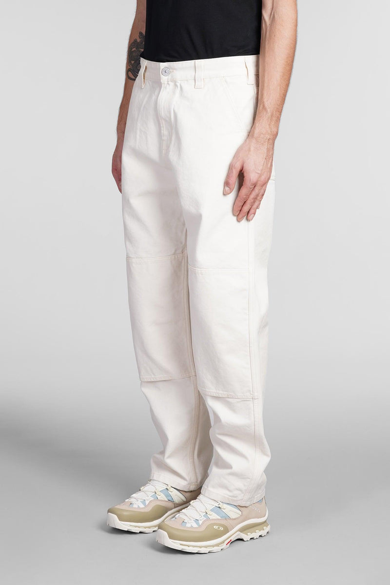 Stone Island Jeans In Beige Cotton - Men - Piano Luigi