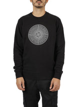 Stone Island Logo Embroidered Crewneck Sweatshirt - Men - Piano Luigi