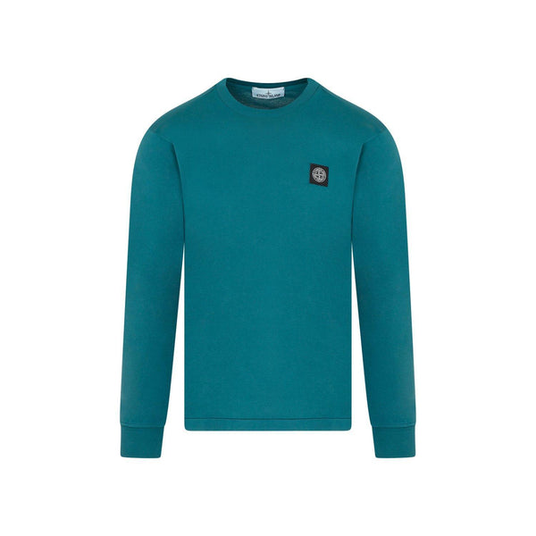 Stone Island Logo Patch Long Sleeved T-shirt - Men - Piano Luigi