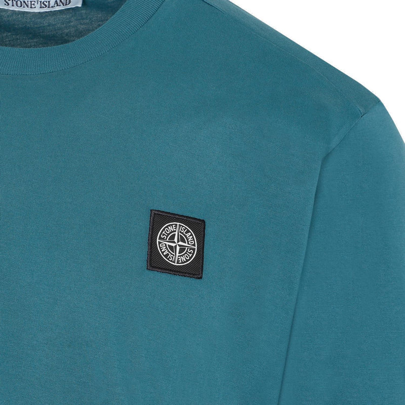 Stone Island Logo Patch Long Sleeved T-shirt - Men - Piano Luigi