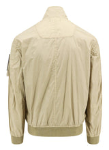 Stone Island Logo Patch Zip-up Jacket - Men - Piano Luigi