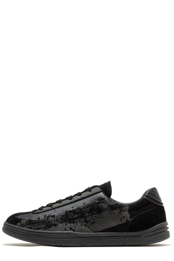 Stone Island Logo Printed Lace-up Sneakers Sneakers - Men - Piano Luigi